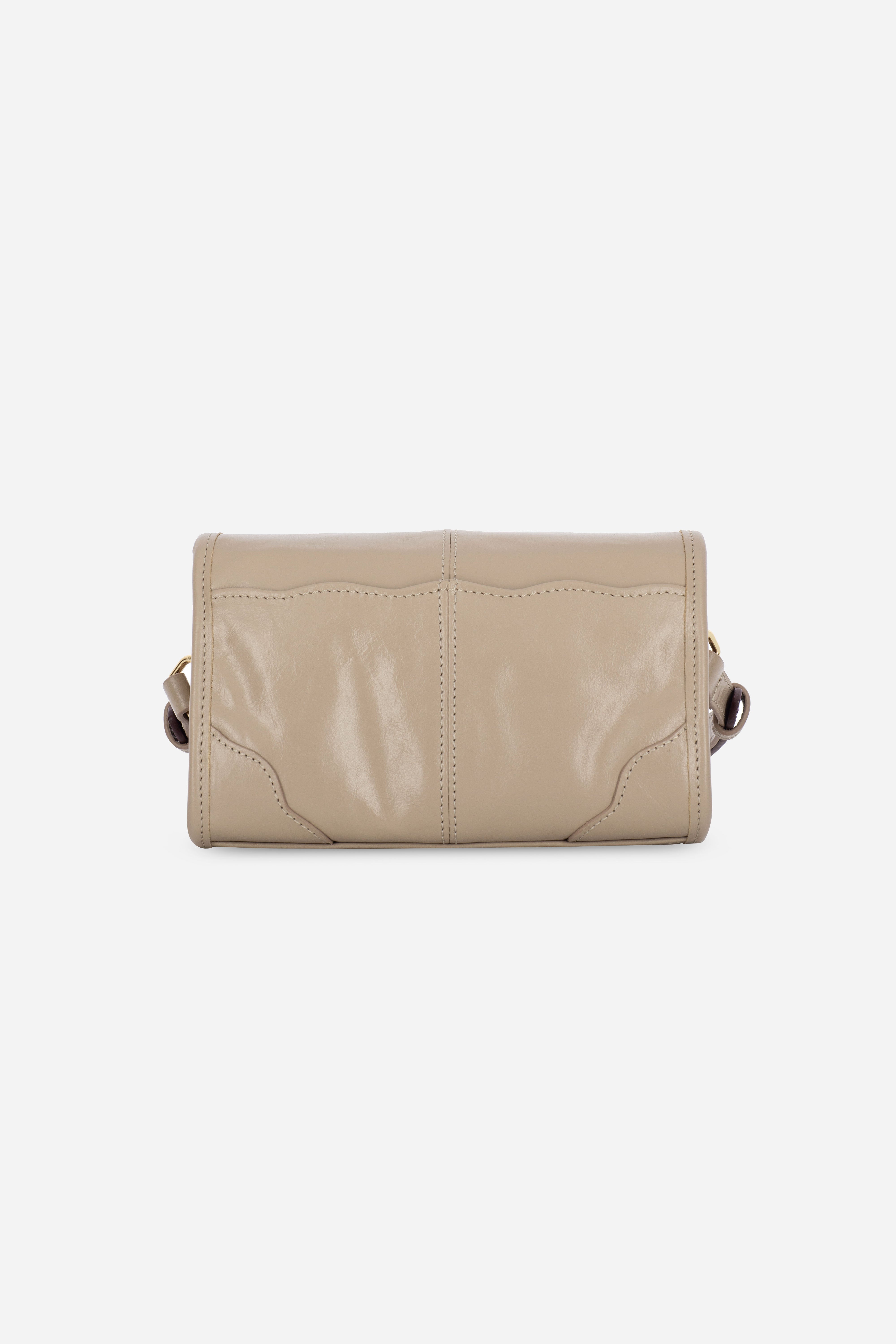 ELYSIA SAND LEATHER MINI BAG
