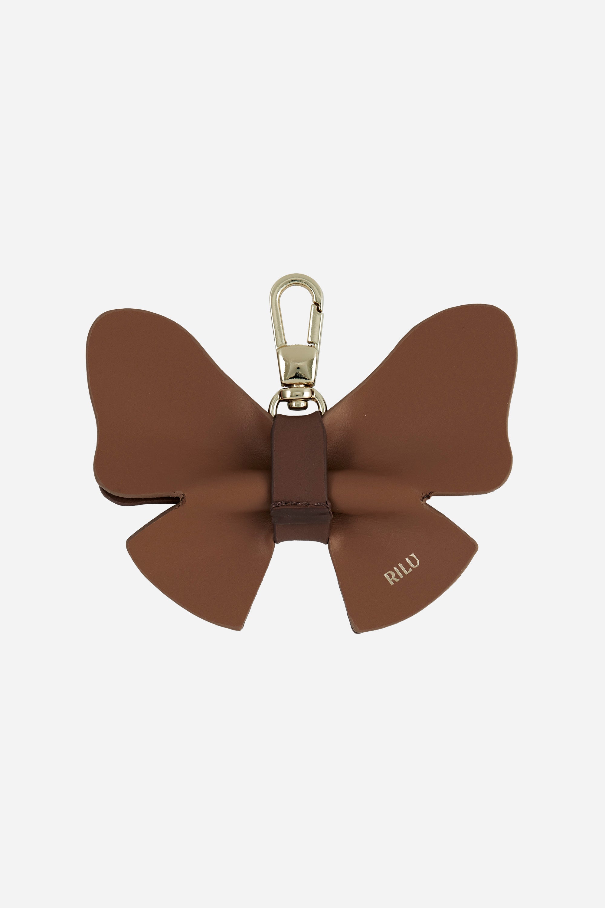Bow Brown Toffee Charm and Keyring
