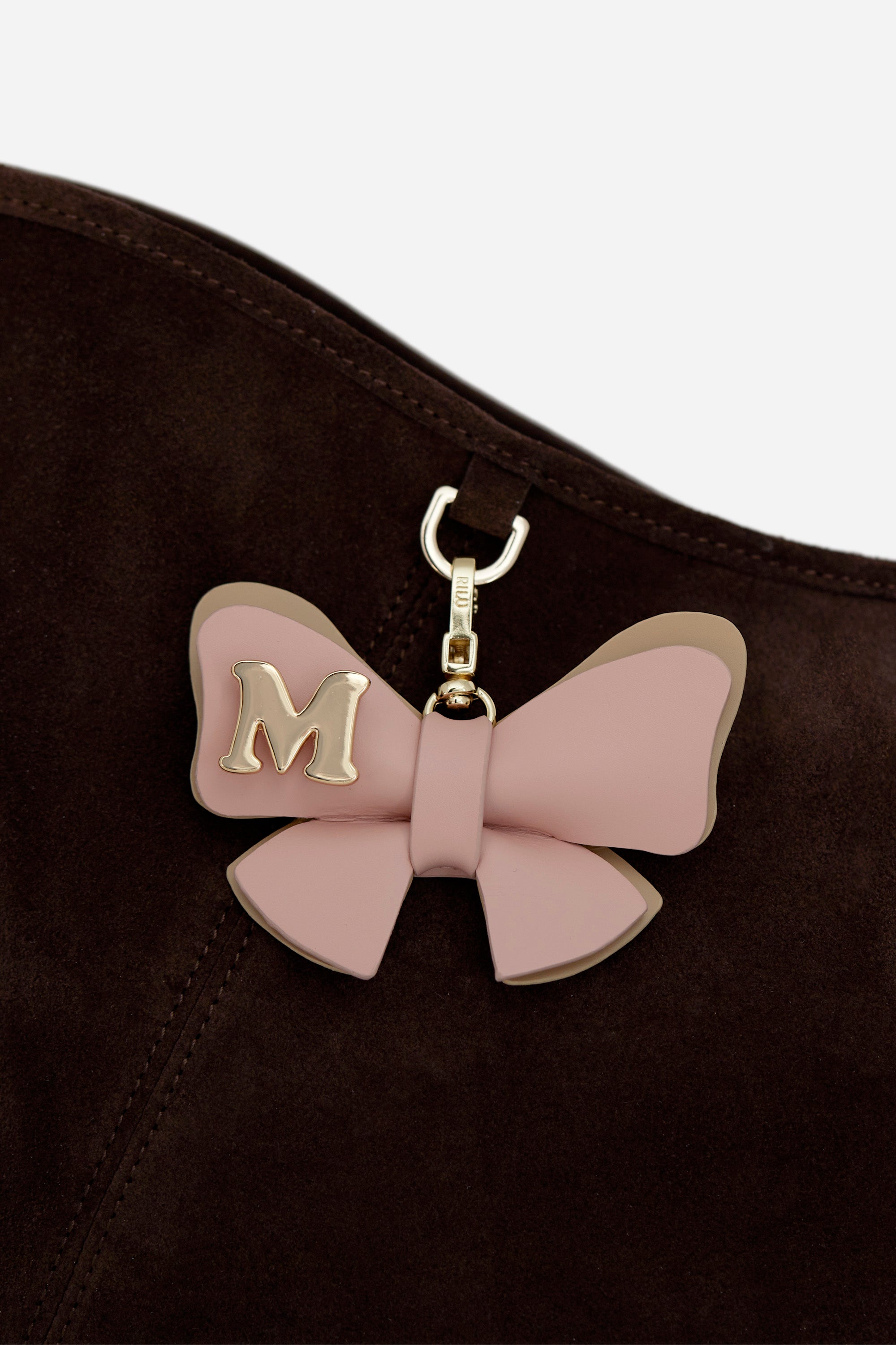Bow Pink Sand Charm and Keyring