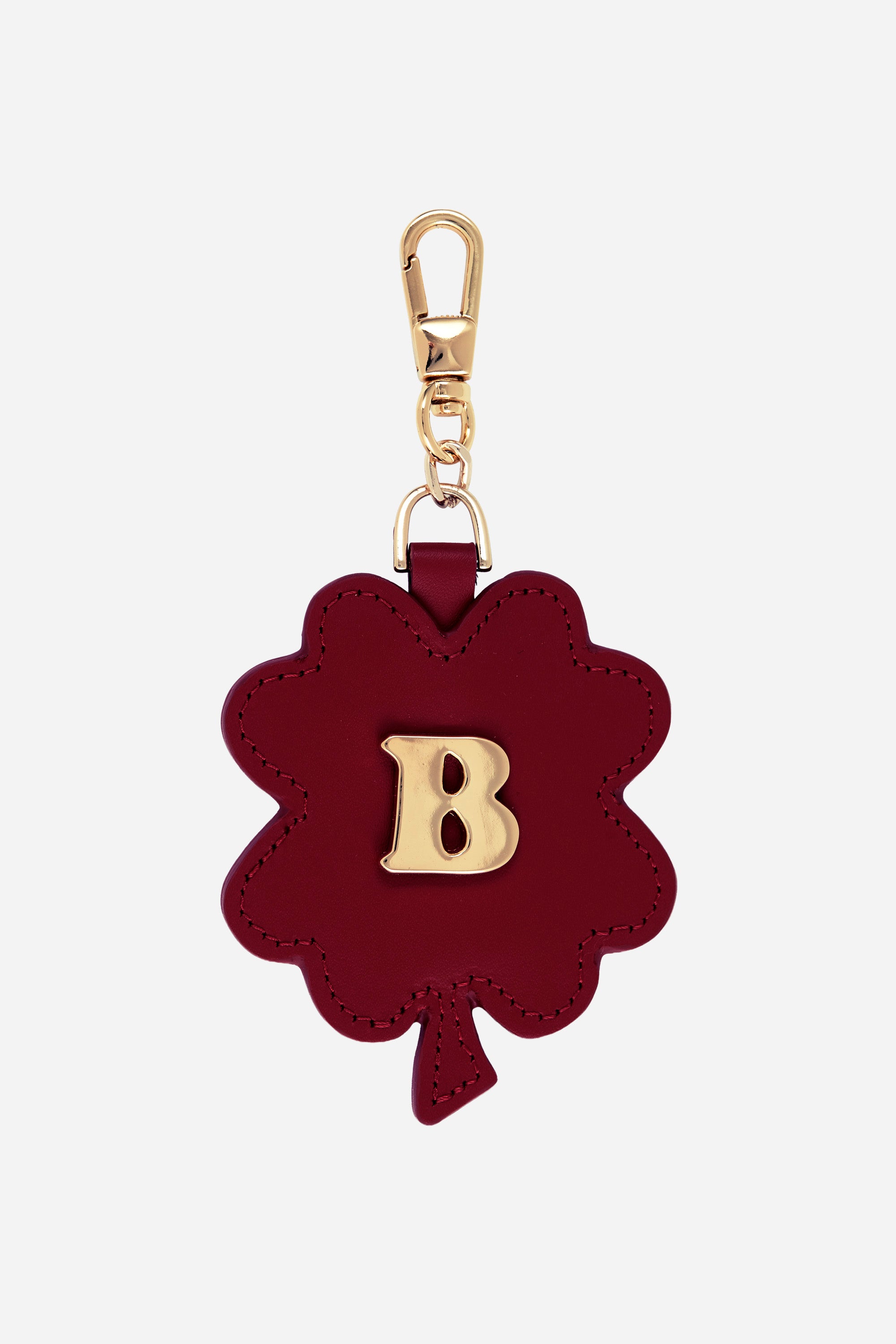 Clover Red Charm and Keyring
