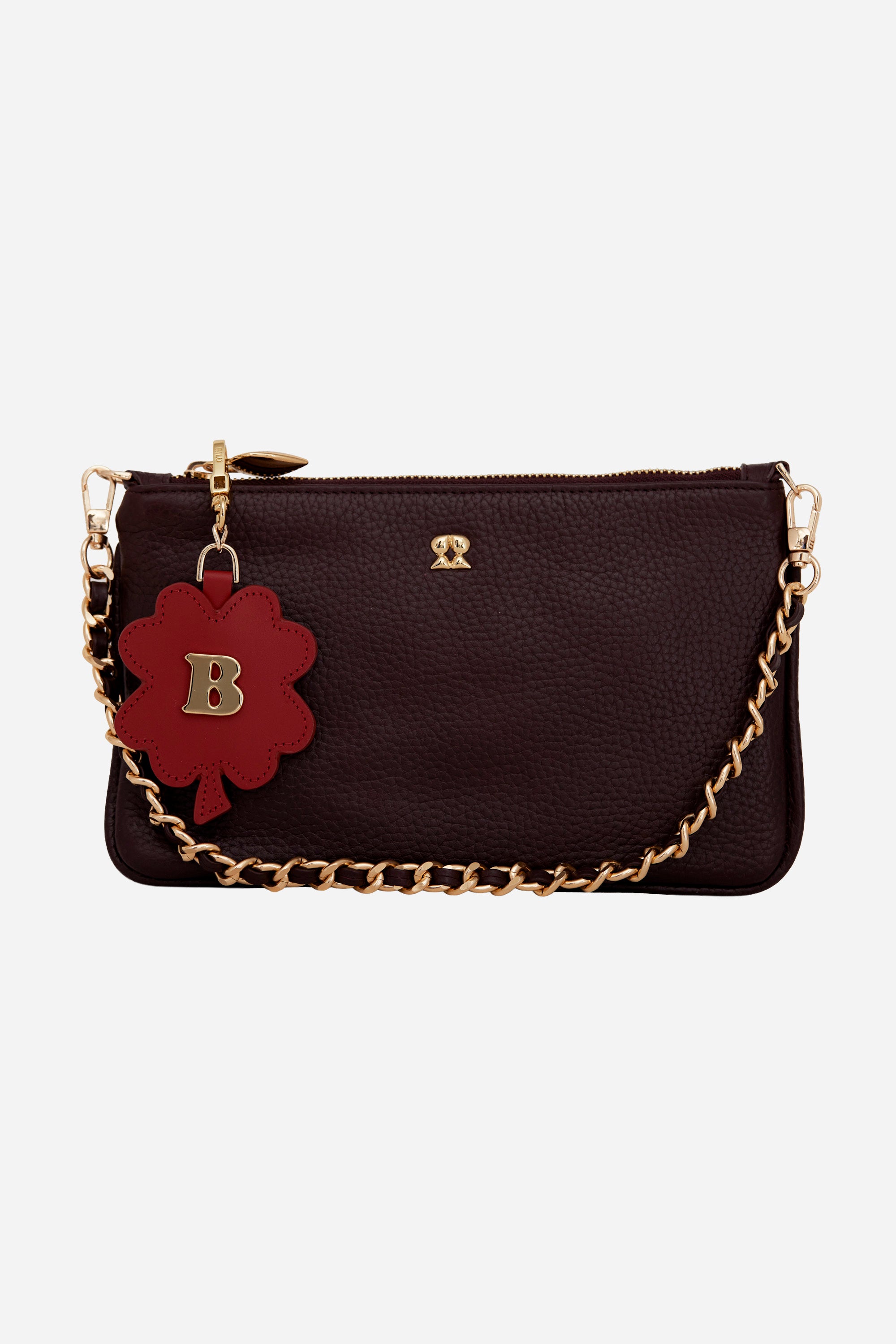 Clover Red Charm and Keyring