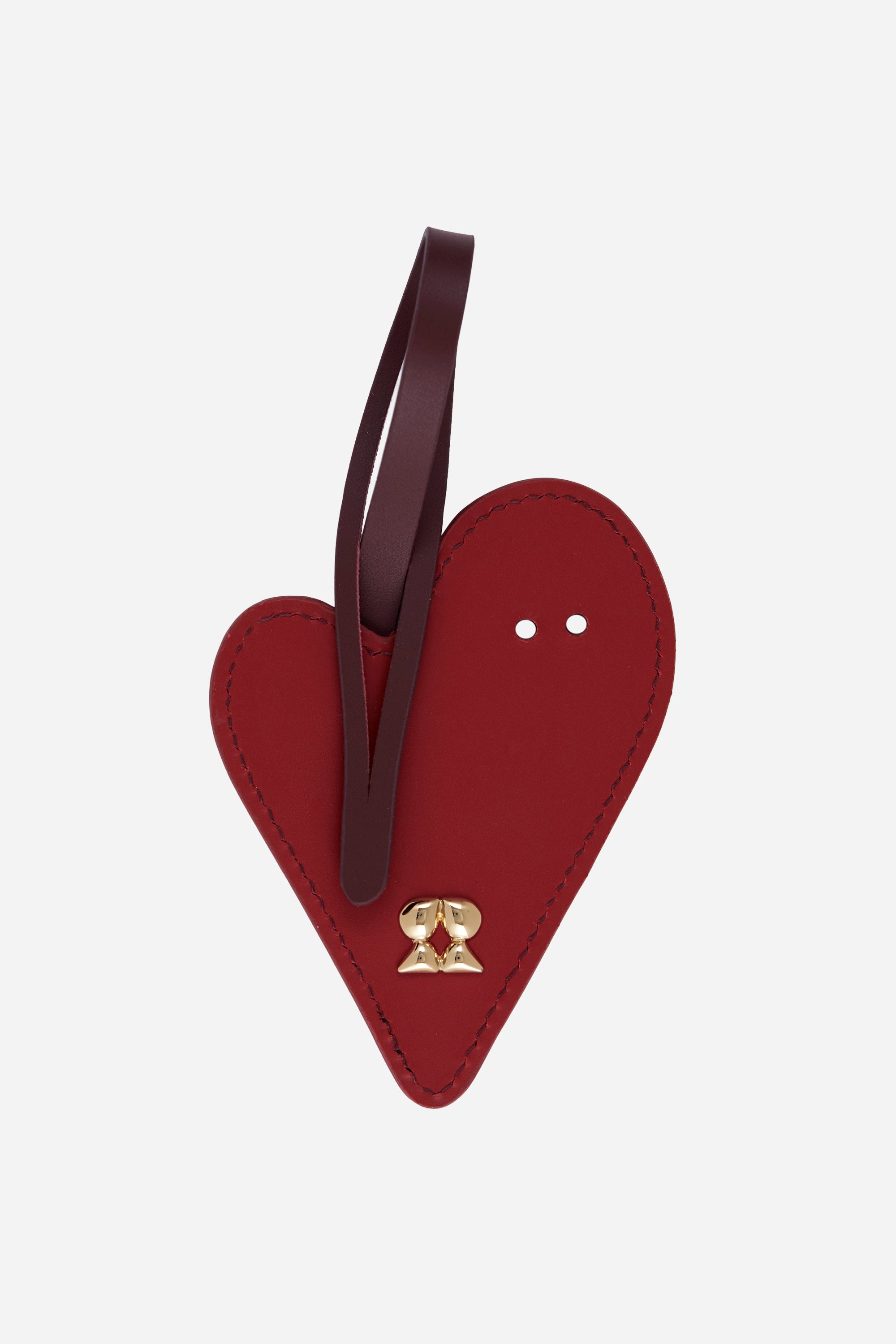 Heart Red Charm and Keyring