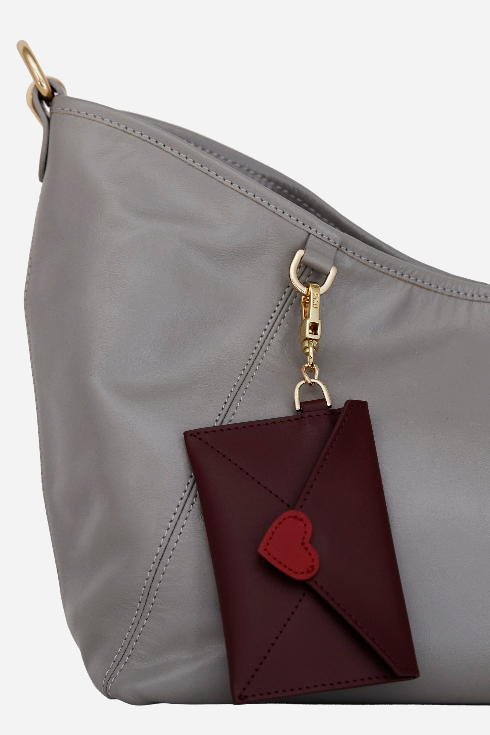 Love Letter Burgundy Charm and Keyring