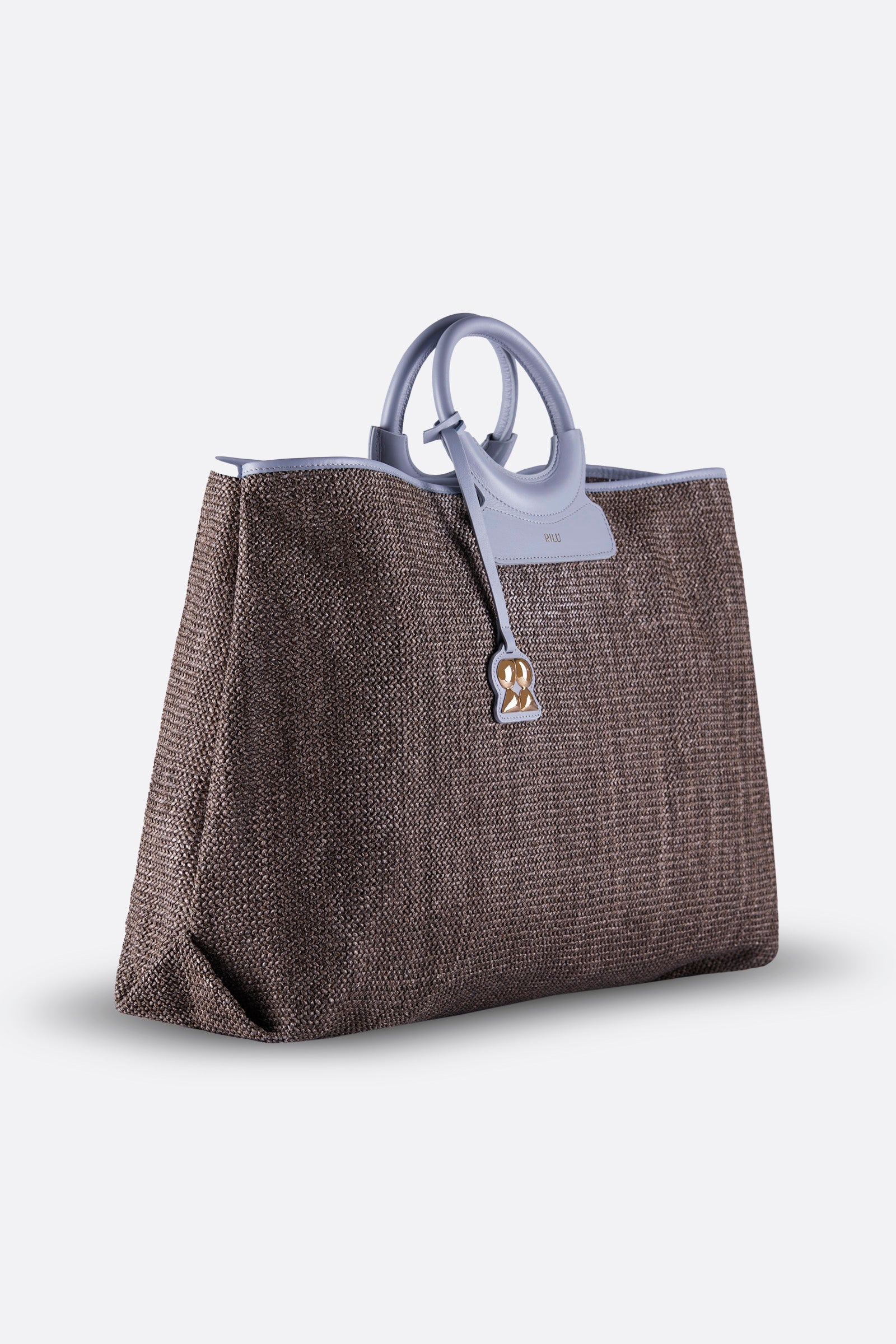 MARIS BABY BLUE BEACH BAG