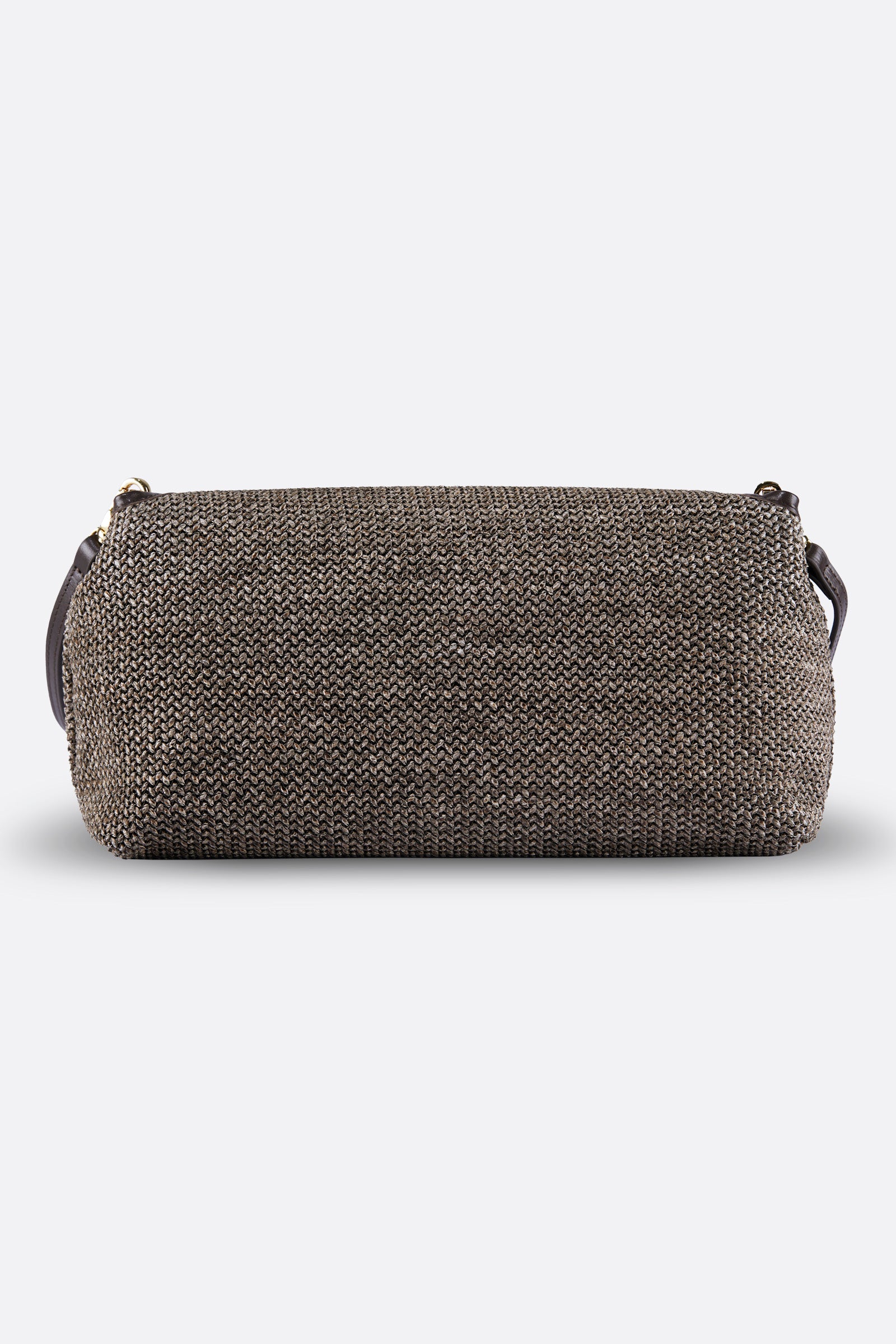 RHEA ESPRESSO RAFFIA CLUTCH