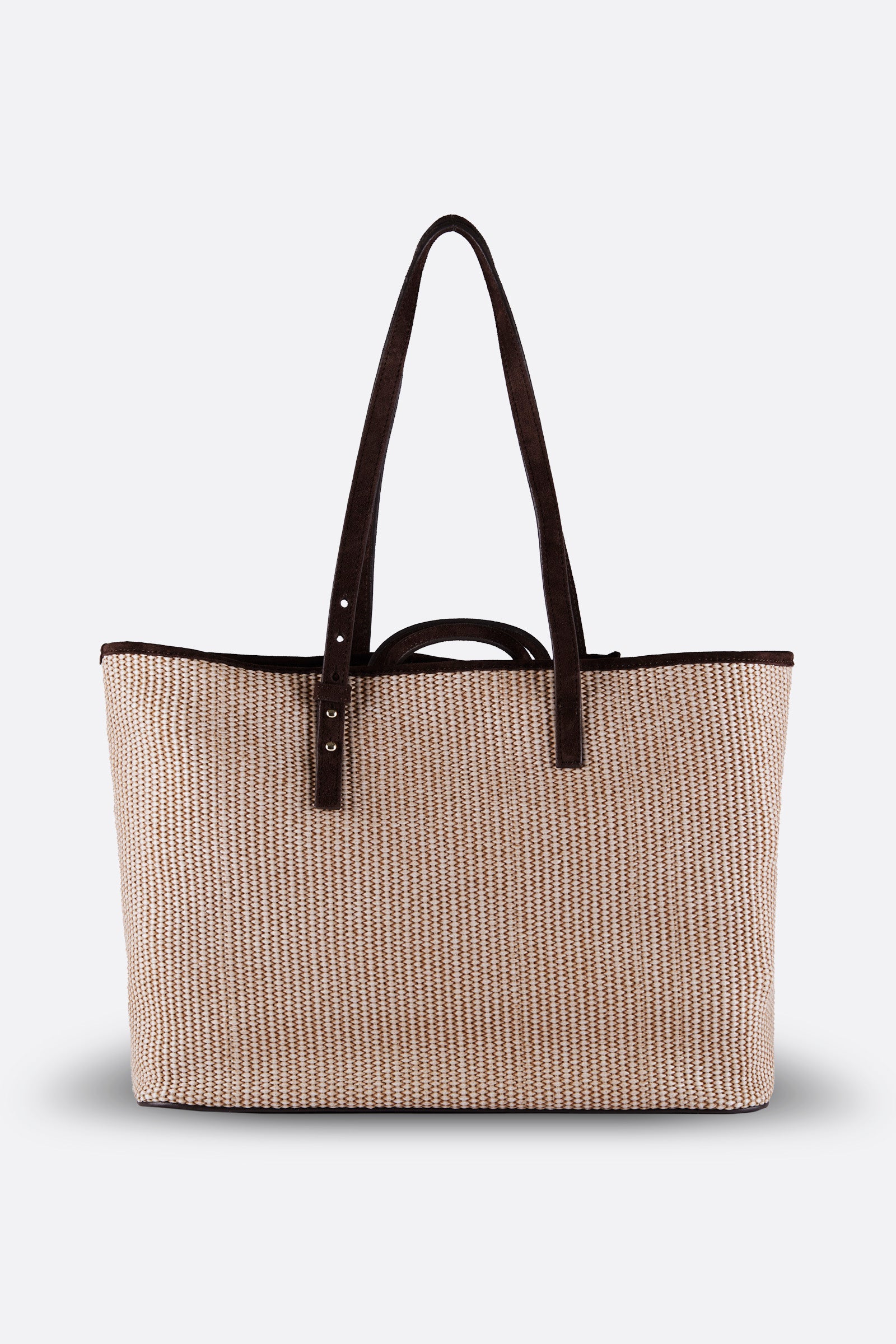 SOLEA ESPRESSO SUEDE SHOULDER BAG