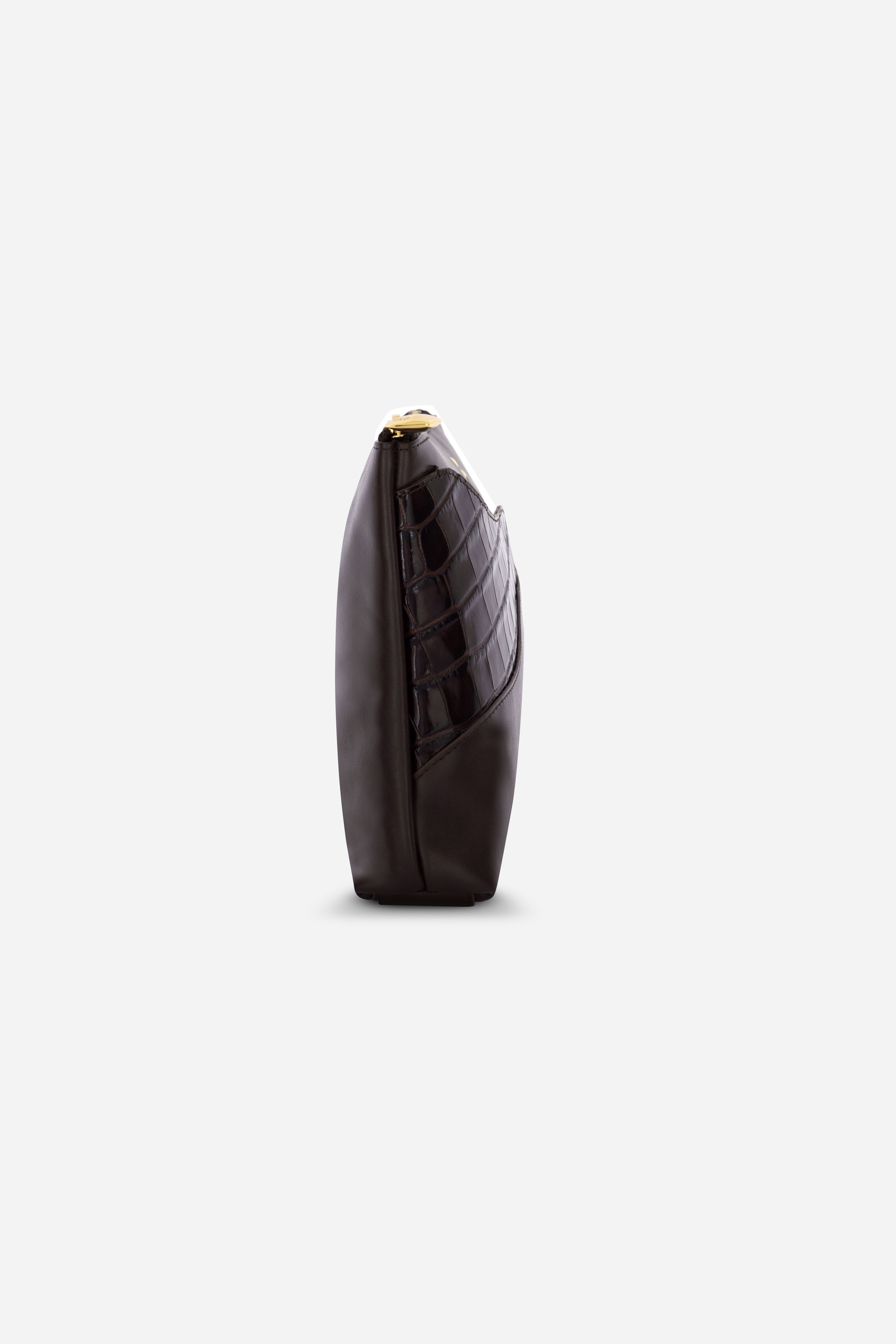 Ivy Espresso-Espresso Croco Print-Espresso
