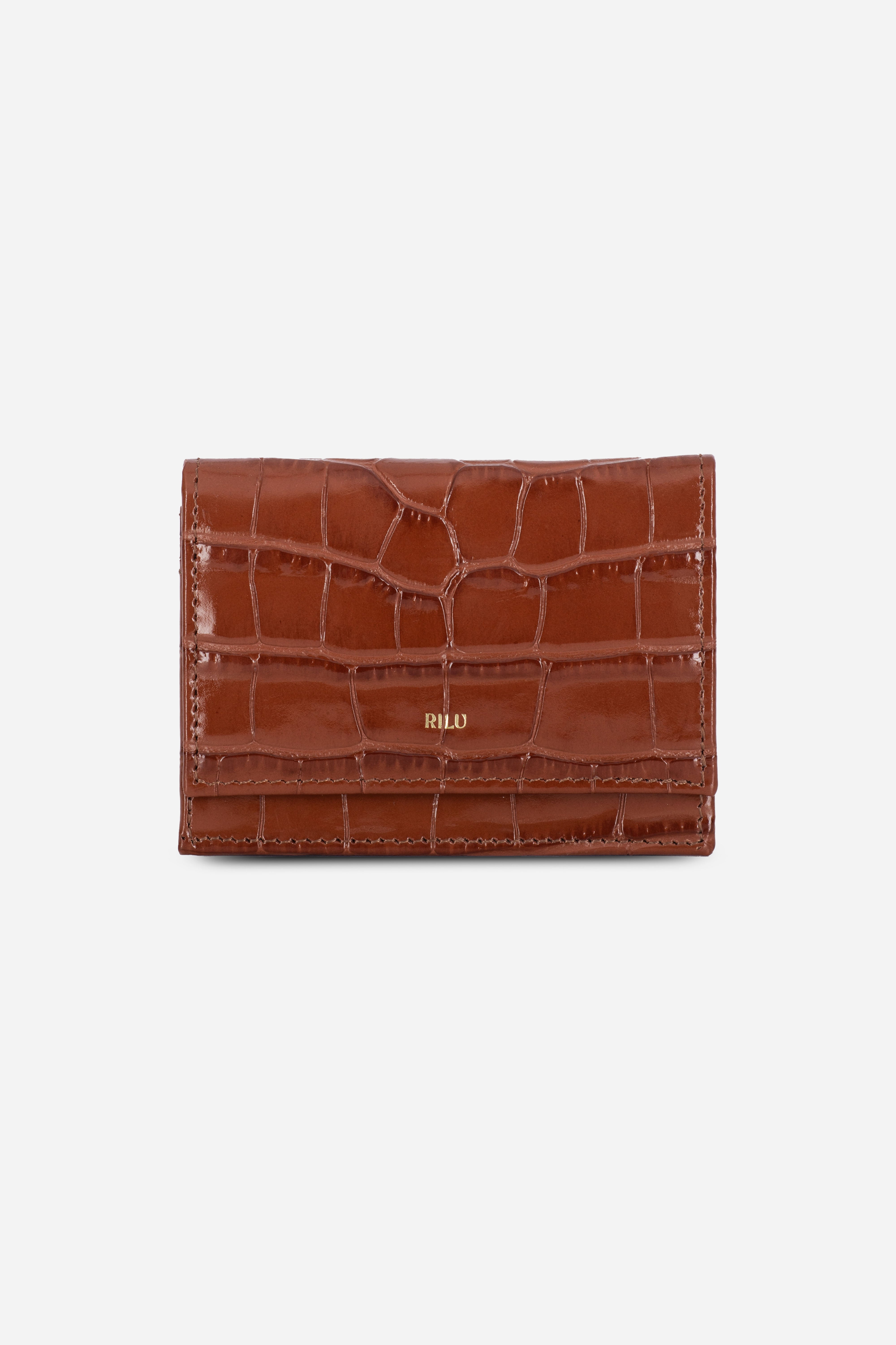 Lily Toffee Croco Print
