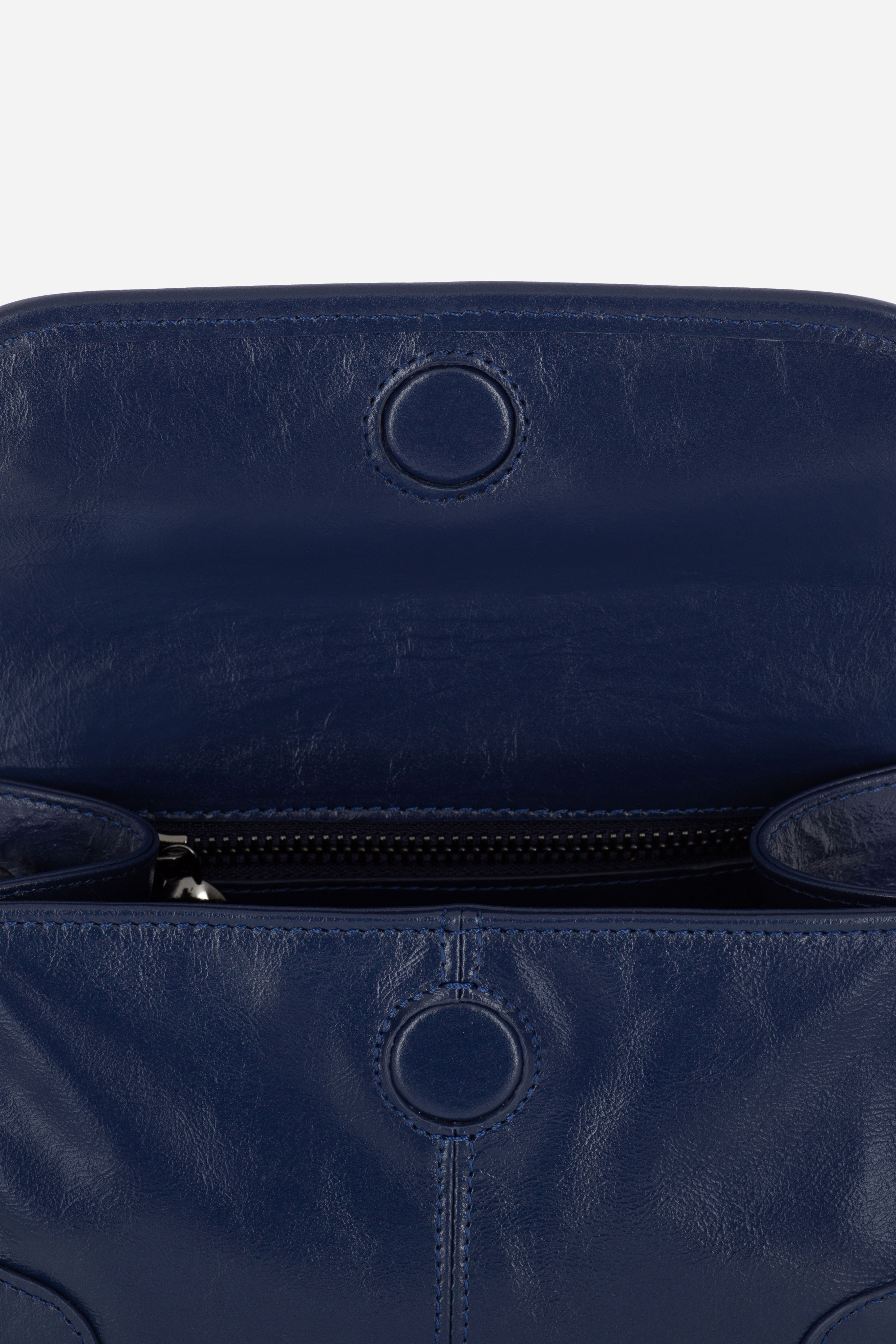 ELYSIA INDIGO LEATHER MINI BAG