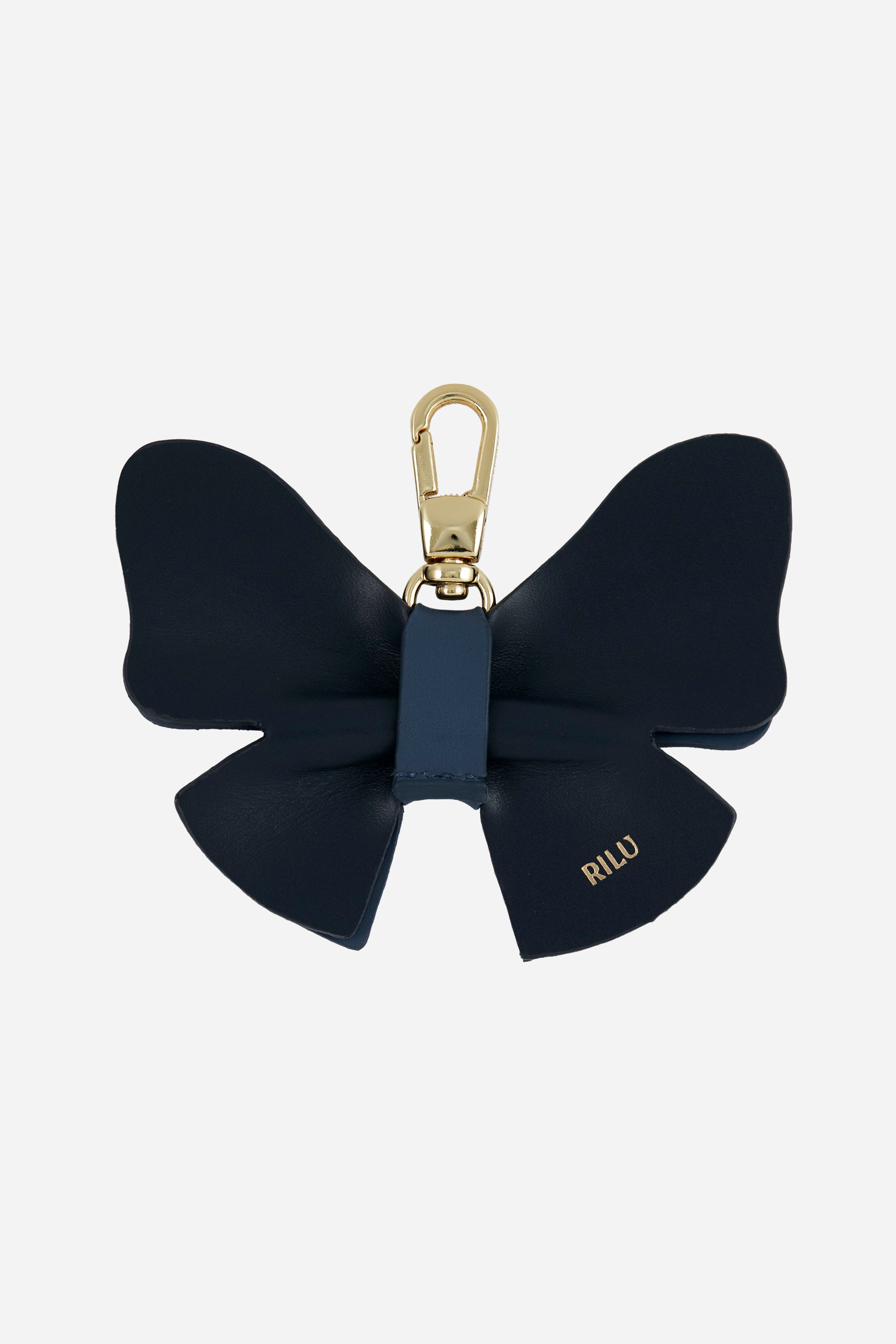 Bow Blue Navy Charm and Keyring
