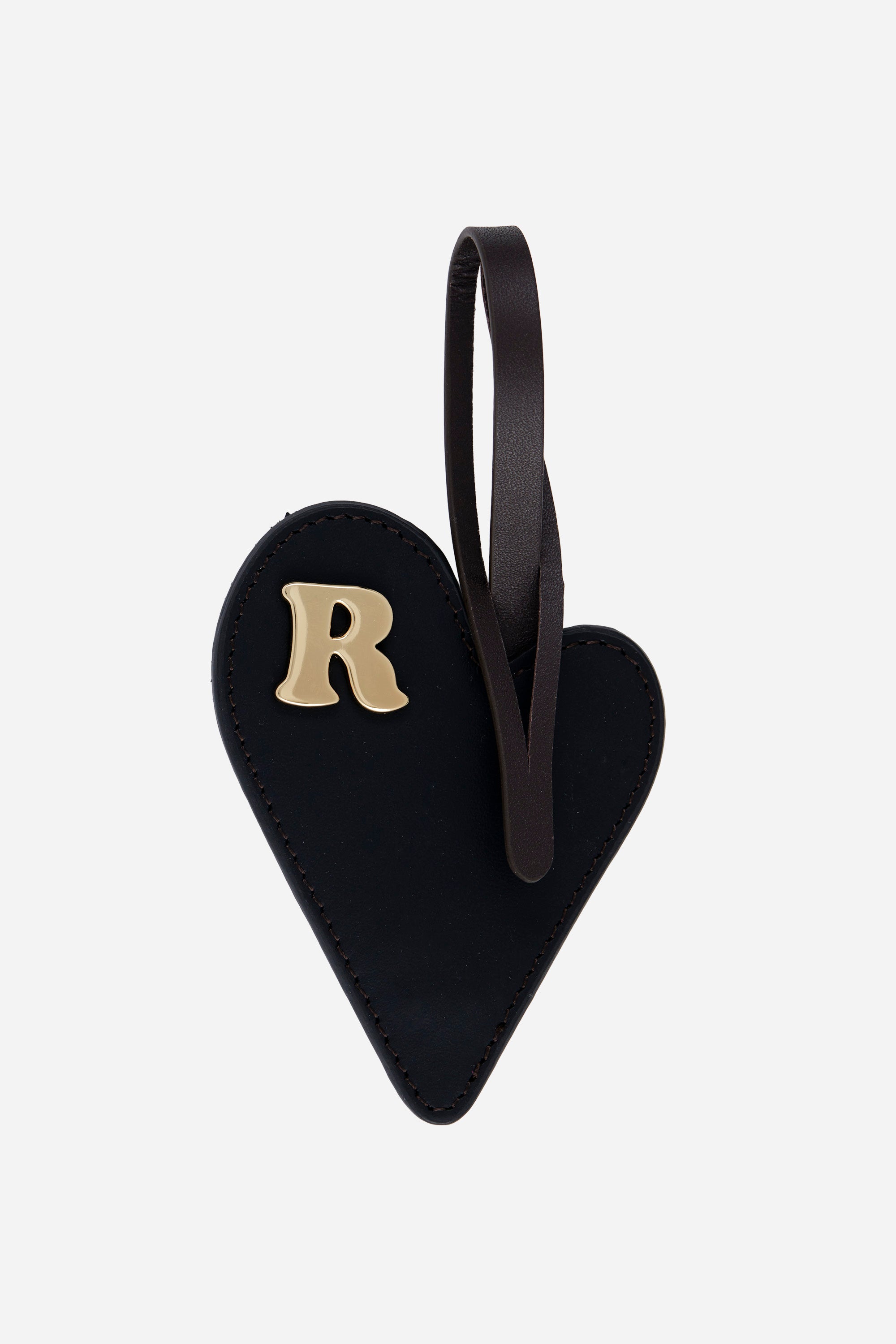 Heart Black Charm and Keyring