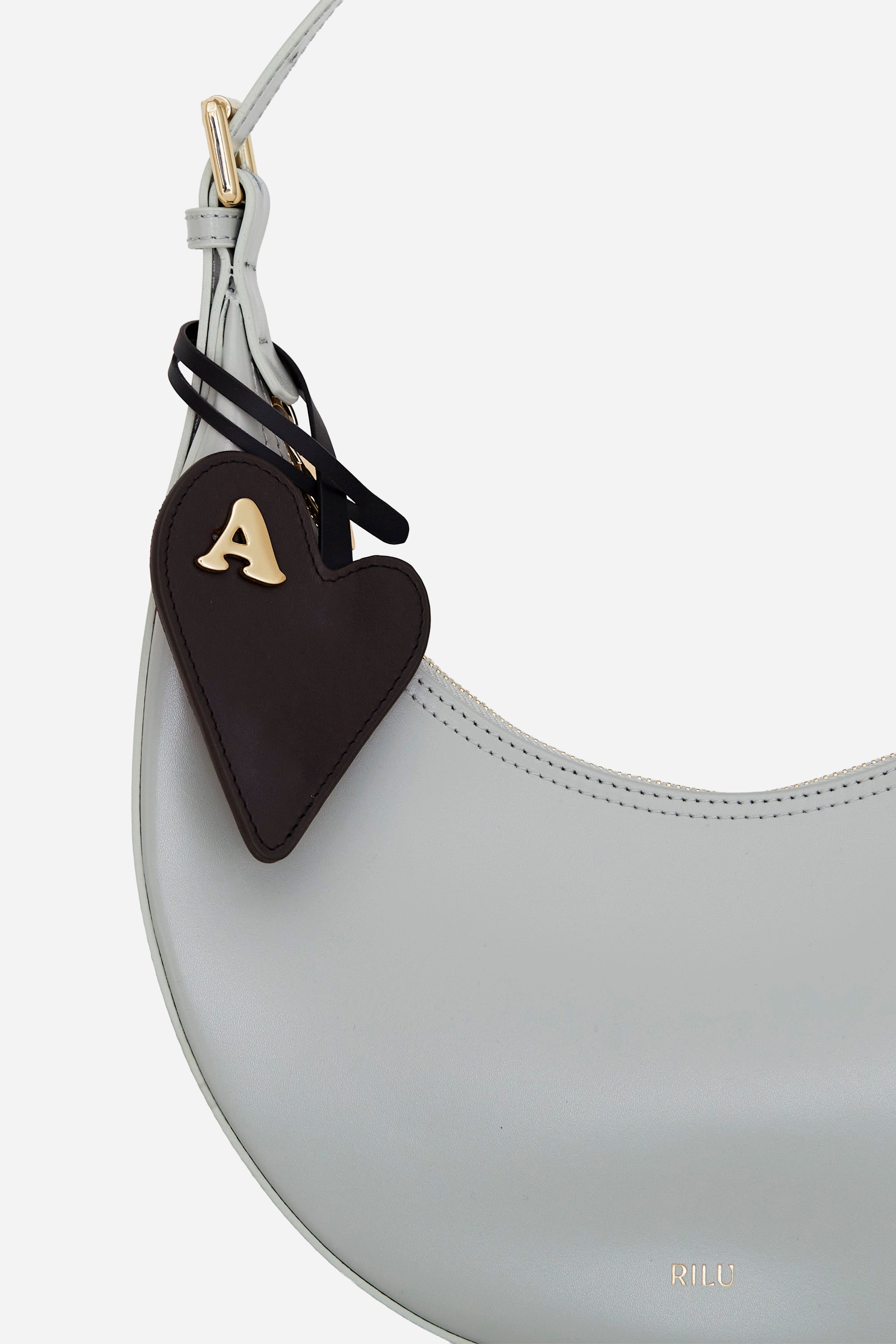 Heart Dark Brown Charm and Keyring