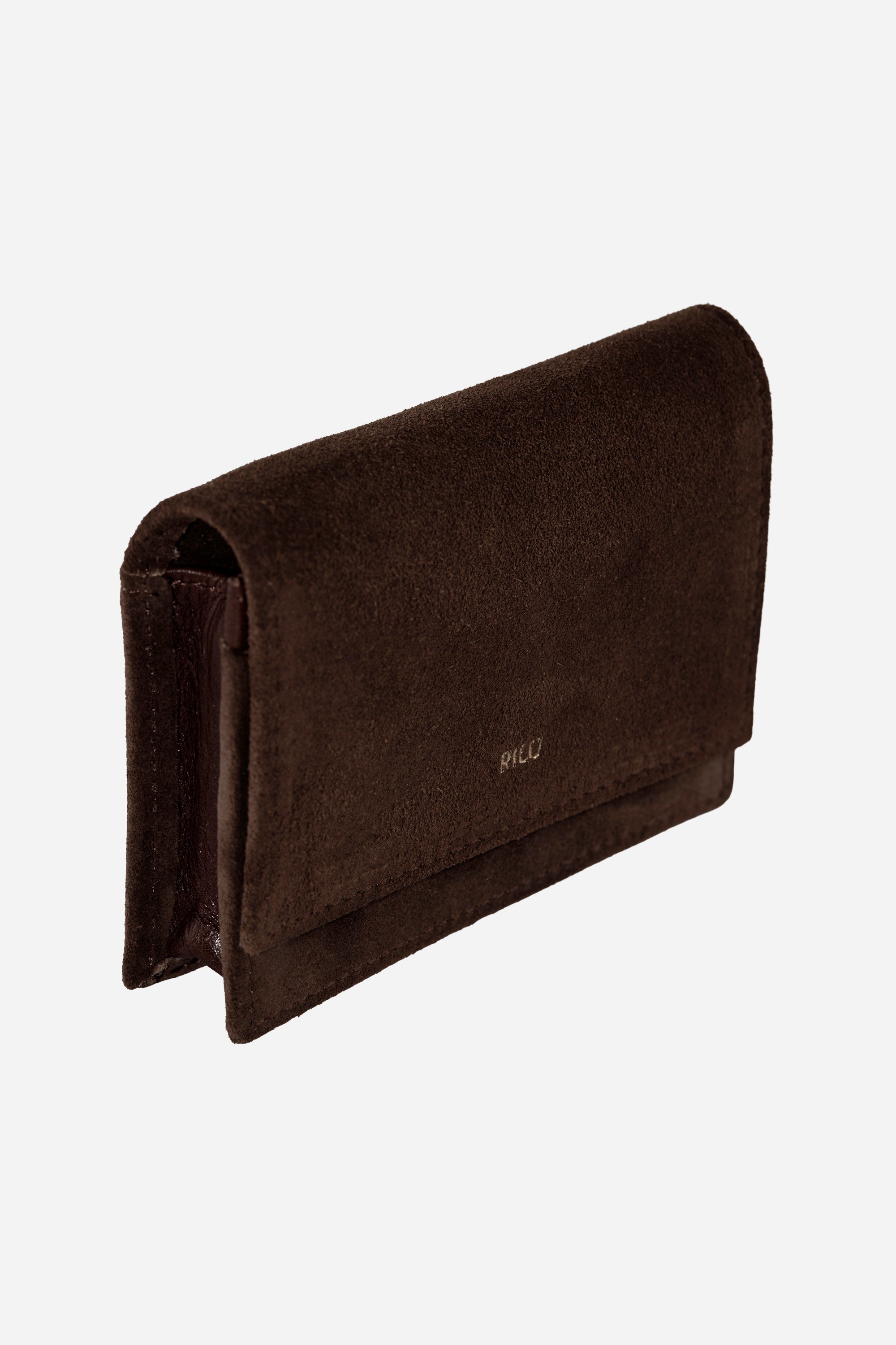 LILY SUEDE ESPRESSO CHAIN MICRO BAG