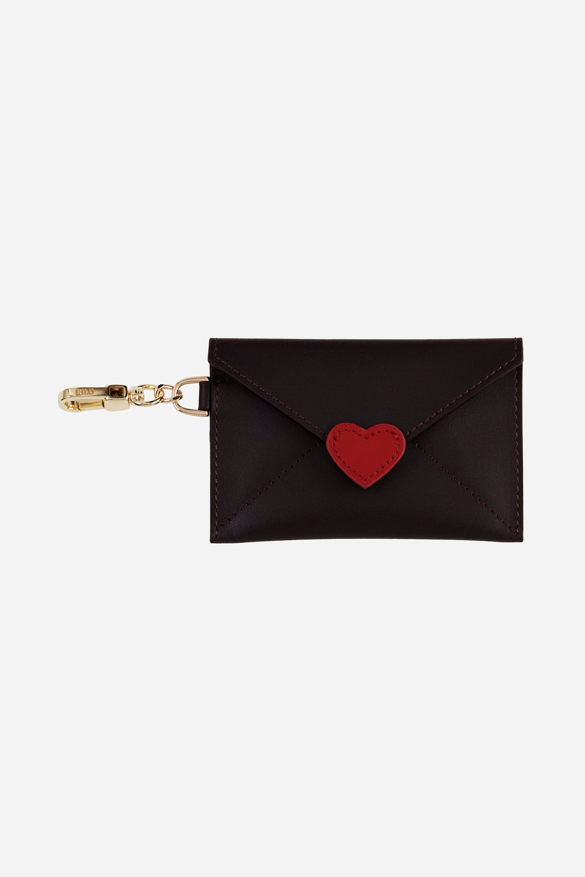 Love Letter Dark Brown Charm and Keyring