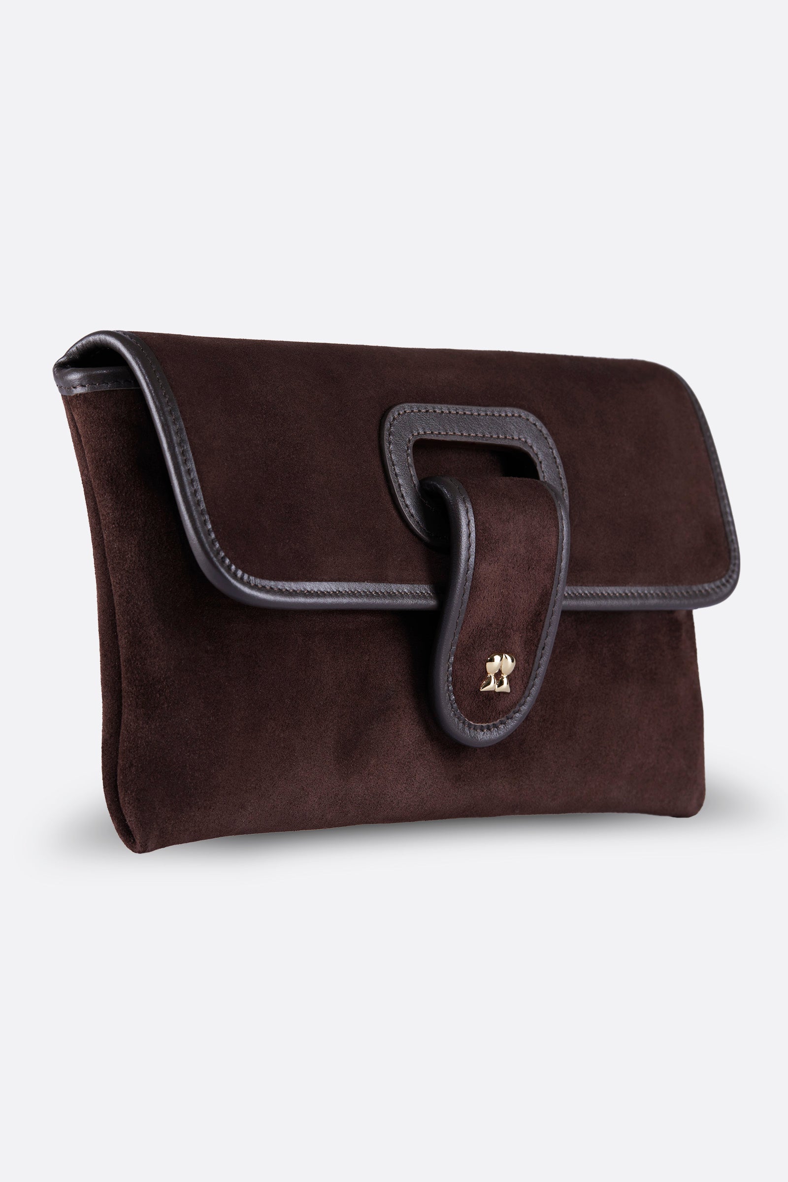 RINA ESPRESSO RAFFIA CLUTCH