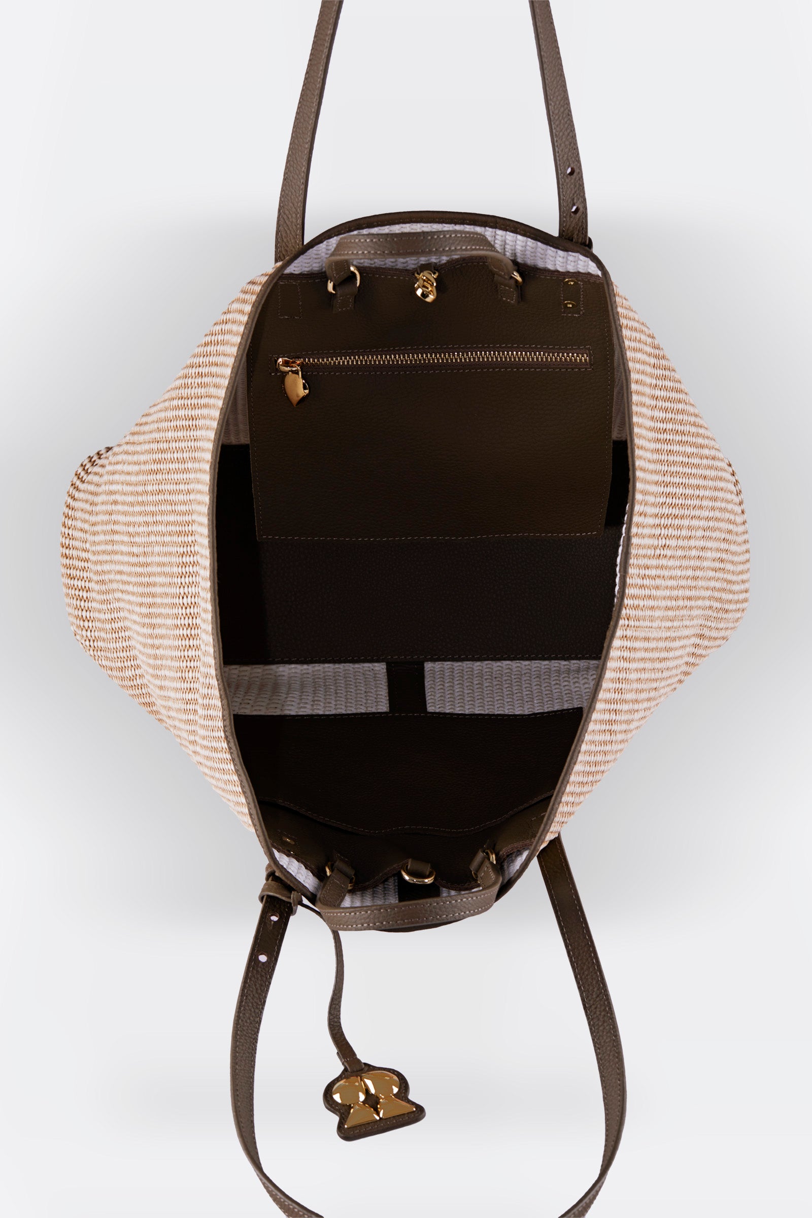 SOLEA MOCHA SHOULDER BAG